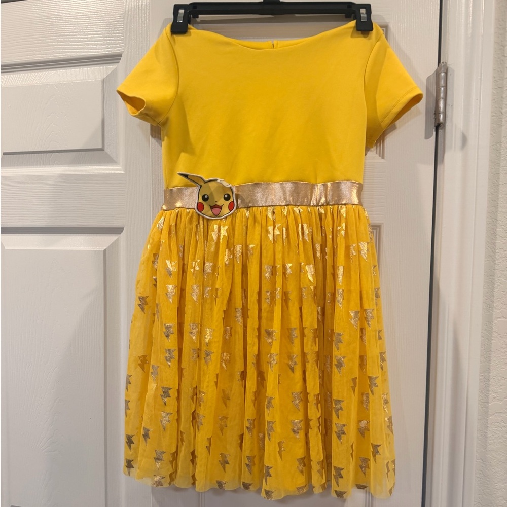 Pokémon Yellow Pikachu Kids Costume Dress